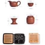 Bộ ấm chén pha trà du lịch - Image 7