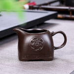 Bộ ấm chén pha trà cối xay Tử Sa - Image 4