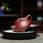 Bộ Ấm Chén Thạch Biều Cảnh Chu, Thủ Công 270ml - Image 4