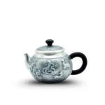 Ấm bạc pha trà Tây Thi Long Phụng
