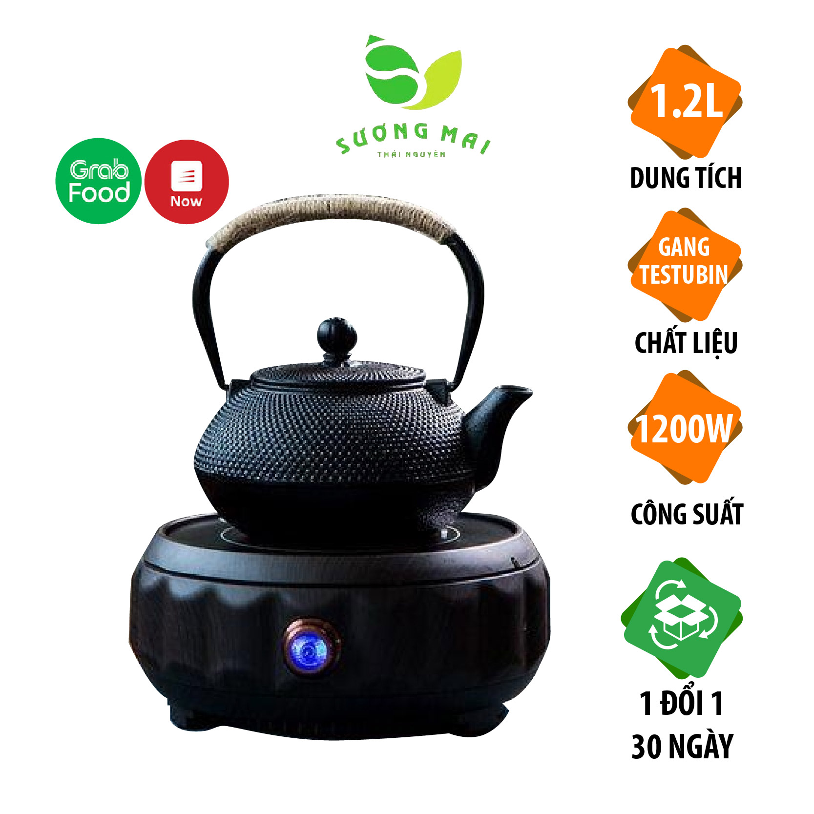 am-bep-dien-01.jpg Ấm Tetsubin - Image 1