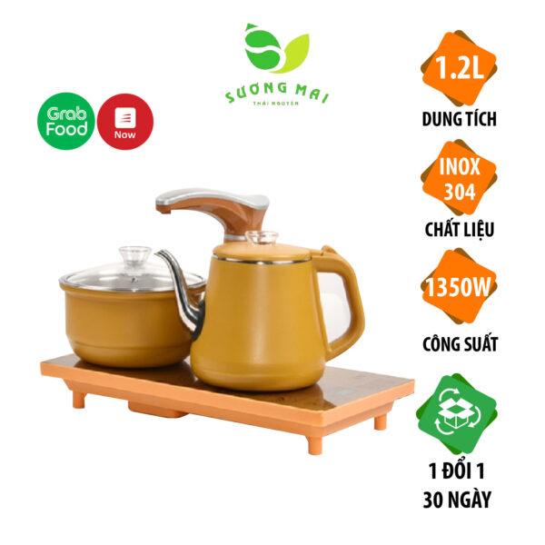 Bếp đun siêu tốc pha trà điện (Cách nhiệt)