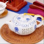 Bộ ấm chén pha trà Xuyên Sáng Cúc Xanh - Image 2