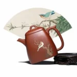 Bộ Ấm Tử Sa Hán Phương Khổng Tước, Nguyên Khoáng 300ml - Image 9