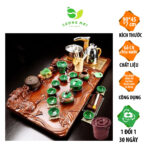 Bàn trà điện thông minh Song Long Hý Thủy