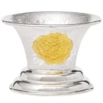 Bộ Ấm Chén Bạc Tây Thi Hoa Mẫu Đơn 11 Món, Bạc Nguyên Chất 99,99% - Image 9