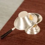 Bộ Ấm Chén Bạc Tây Thi Hoa Mẫu Đơn 11 Món, Bạc Nguyên Chất 99,99% - Image 7