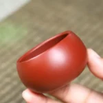 Bộ Ấm Chén Tử Sa Sen Cá, Đại Hồng Bào Nguyên Khoáng, Thủ Công 280ml - Image 7