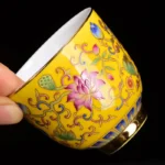 Chén Bạc uống trà Hoa Sen ngũ sắc - Image 11