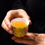 Chén Bạc uống trà Hoa Sen ngũ sắc - Image 9