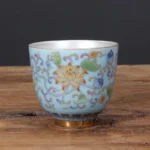 Chén Bạc uống trà Hoa Sen ngũ sắc - Image 8