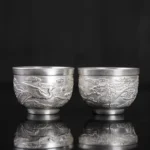 Chén Bạc Uống Trà Long Phụng 60ml - Image 3