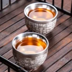 Chén Bạc Uống Trà Long Phụng 60ml - Image 2