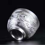 Chén Bạc Uống Trà Long Phụng 60ml - Image 5