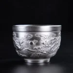 Chén Bạc Uống Trà Long Phụng 60ml