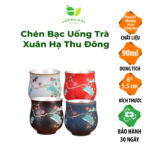 Chén Bạc uống trà Xuân Hạ Thu Đông