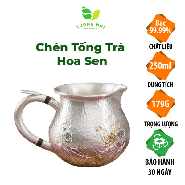 Chén tống trà Hoa Sen