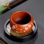 Chén Tử Sa Hoa Đào Đại Hồng Bào - Image 5