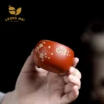 Chén Tử Sa Hoa Đào Đại Hồng Bào - Image 6