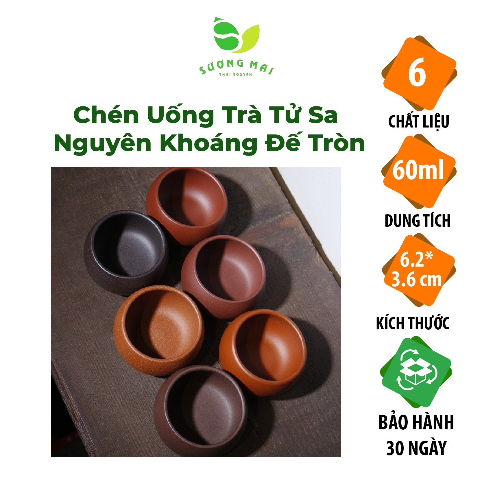 chen-uong-tra-tu-sa-nguyen-khoang-de-tron-01.jpg Chén Uống Trà Tử Sa Nguyên Khoáng Thủ Công Đế Tròn 60ml - Image 1