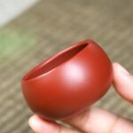 Bộ Ấm Chén Chu Sa Nho Sóc, Nguyên Khoáng, Thủ Công 320ml (Tùng Thử Bồ Đào) - Image 5