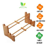 Khay Gác Chén Trà Tre