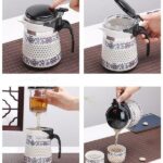 Bộ ấm chén pha trà hoa - Image 6