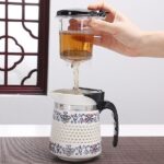 Bộ ấm chén pha trà hoa - Image 8