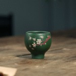 Bộ Ấm Chén Tây Thi Lục Sa Dân Quốc Hoa Mận, Nguyên Khoáng 220ml - Image 8