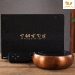 Bộ Ấm Tetsubin Bằng Đồng Và Bếp Hồng Ngoại - Image 3