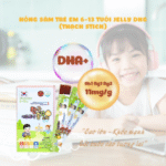Hồng sâm trẻ em Hàn Quốc 6-13 tuổi Jelly DKG (thạch stick) - Daedong - Image 2