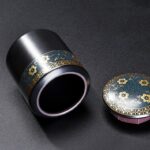 Bộ Ấm Chén Pha Trà Cối Xay SM001 Xanh Đen Trắng - Image 11