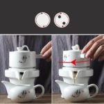 Bộ Ấm Chén Pha Trà Cối Xay SM010 Chữ Tĩnh - Image 6