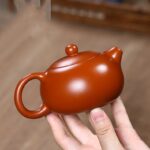 Bộ ấm tử sa Tây Thi Chu Sa 4 Chén - Image 11