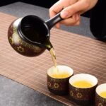 Bộ Ấm Chén Pha Trà Cối Xay SM012 Hoa Cẩm Đỏ - Image 15