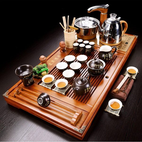 Bàn Trà Điện thông minh Nan Gỗ Vượng Tài