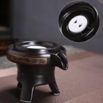 Bộ ấm chén pha trà cối xay SM008 đỏ lòng đen - Image 10