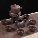 Bộ ấm chén pha trà cối xay Tử Sa - Image 6