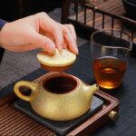 Ấm vàng pha trà Thạch Biều Tử Dã - Image 5
