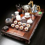 Bàn Trà Điện thông minh Gỗ Hương - Image 7