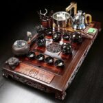 Bàn Trà Điện thông minh Gỗ Hương - Image 8