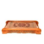 Khay trà gỗ Hương cuốn thư - Image 6