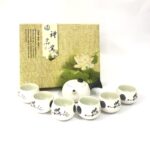 Bộ ấm chén pha trà Định Châu Hoa Sen - Image 2