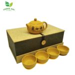 Bộ Ấm Chén Đoàn Nê Tây Thi, Đoàn Nê Nguyên Khoáng, Thủ Công 240ml - Image 2