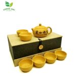 Bộ Ấm Chén Đoàn Nê Tây Thi, Đoàn Nê Nguyên Khoáng, Thủ Công 240ml