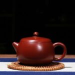 Bộ Ấm Chén Tử Sa Tây Thi Đại Hồng Bào Khẩu Lớn, Tử Sa Nguyên Khoáng, Thủ Công 200ml - Image 5