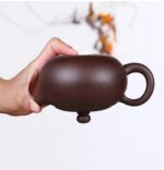 Bộ Ấm Chén Tử Sa Tây Thi 9 Món, Tử Sa Nguyên Khoáng, Thủ Công 280ml - Image 5