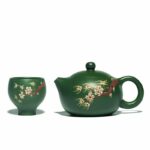 Bộ Ấm Chén Tây Thi Lục Sa Dân Quốc Hoa Mận, Nguyên Khoáng 220ml - Image 2