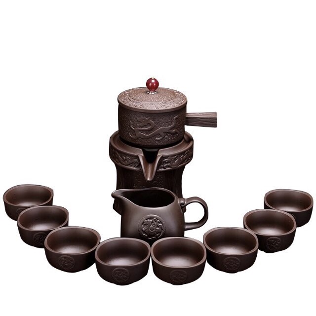 z3088258302446_4a60edc8cf00a97e5632a0375db48093.jpg Bộ ấm chén pha trà cối xay Tử Sa - Image 1