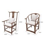 Bộ Bàn Ghế Uống Trà VIP Phòng Khách Gỗ Sồi Chiều Dài 2m, 6 Ghế - Image 2